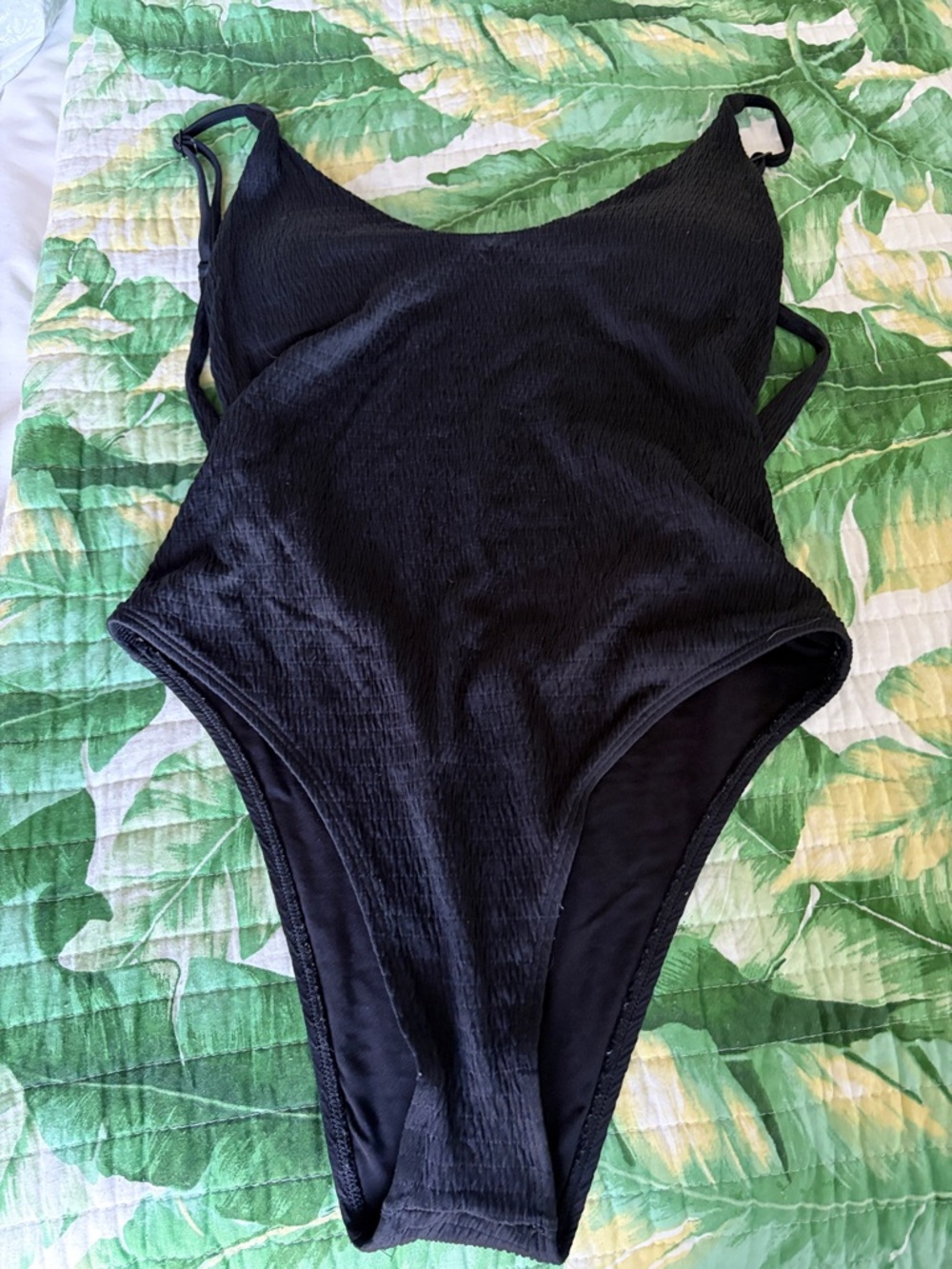 aerie Black One-Piece Swimsuit